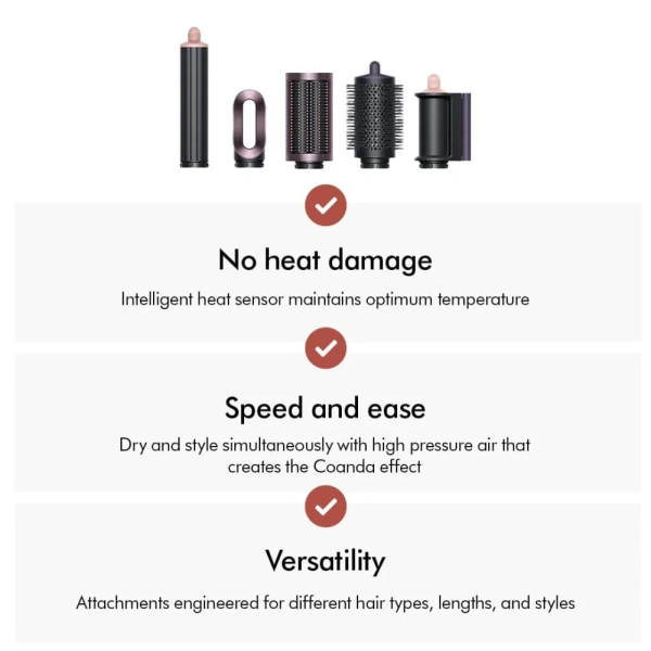 Фен-стайлер Dyson Airwrap i.d. HS08 (Jasper Plum) with Case (599032-01)