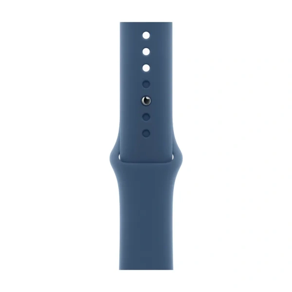 Apple Watch SE (2024) 40mm Silver Aluminium Case with Denim Sport Band (M/L)