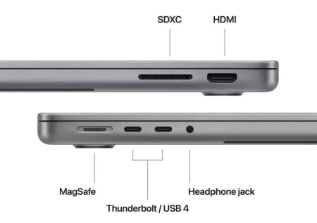 Apple MacBook Pro 14 2023 M3 8Gb/1Tb (Space Gray) (MTL83)