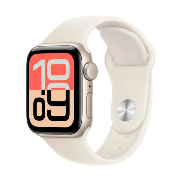 Apple Watch SE Gen 3 44mm Midnight Aluminum Case with Midnight Sport Band (S/M)