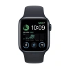 Apple Watch SE Gen 2 44mm Midnight Aluminum Case with Midnight Sport Band (M/L)