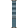 Apple Watch Ultra 3 49mm Natural Titanium Case with Light Blue Alpine Loop (M)