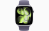 Apple Watch Series 11 46mm Silver Aluminum Case with Purple Fog Sport Band (M/L)