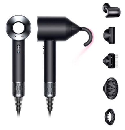 Фен Dyson Supersonic HD07 (Black/Nickel)