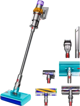 Пылесос Dyson V15s Detect Submarine (SV47) (Yellow/Nickel) EU (448798-01)