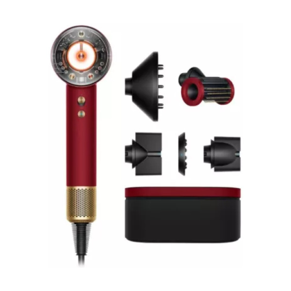 Фен Dyson Supersonic Nural HD16 (Red Velvet/Gold) with Case