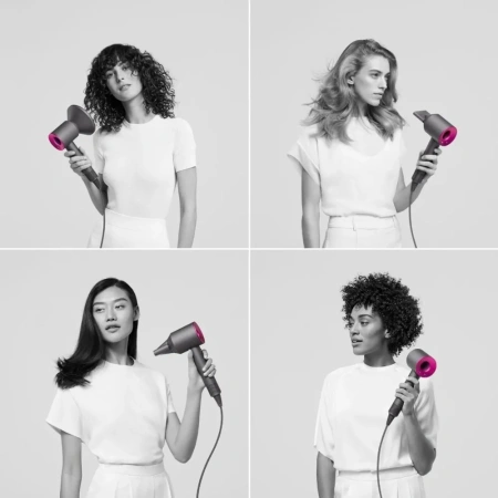 Фен Dyson Supersonic HD15 (Nickel/Fuchsia)
