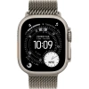 Apple Watch Ultra 3 49mm Natural Titanium Case with Natural Titanium Milanese Loop (L)