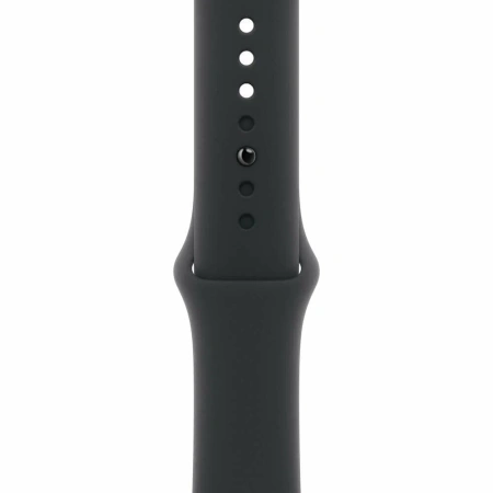 Apple Watch Series 11 46mm Space Gray Aluminum Case with Black Sport Band (M/L)