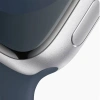 Apple Watch Series 9 41mm Silver Aluminum Case with Storm Blue Sport Band (M/L)