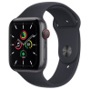 Apple Watch SE 40mm (GPS+Cellular) Space Gray Aluminum Case with Midnight Sport Band (MKQQ3)