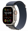 Apple Watch Ultra 2 49 mm (GPS+Cellular) Titanium Case Blue Alpine Loop (M) (MREP3)