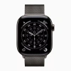 Apple Watch Series 11 46mm Slate Titanium Case with Slate Milanese Loop (S/M)
