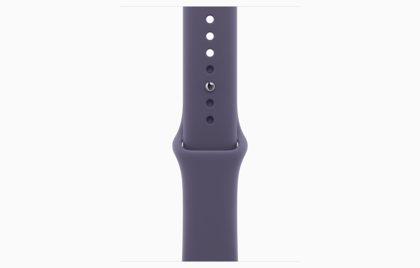 Apple Watch Series 11 46mm Silver Aluminum Case with Purple Fog Sport Band (M/L)
