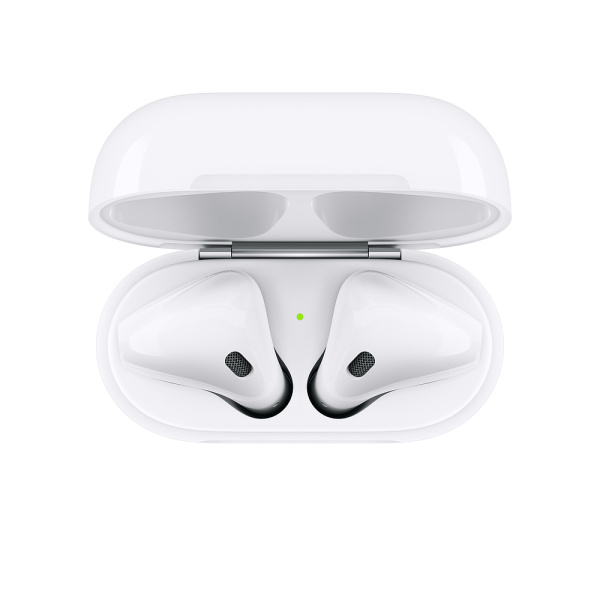 Беспроводная гарнитура Apple AirPods 2 (без беспроводной зарядки чехла) (MV7N2RU/A)