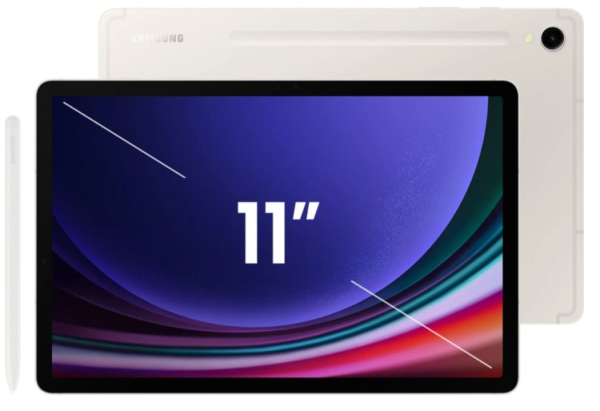 Samsung Galaxy Tab S9 12/256Gb Wi-Fi (SM-X710) (Beige) + Чехол-клавиатура Samsung Book Cover Keyboard