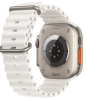 Apple Watch Ultra 2 49 mm (GPS+Cellular) Titanium Case White Ocean Band (One Size) (MREJ3/MRF93)