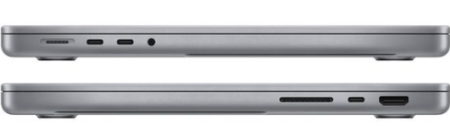 Apple MacBook Pro 14 M1 Max 10С 32/8Tb (Space Gray) (Z15G000DV) EAC