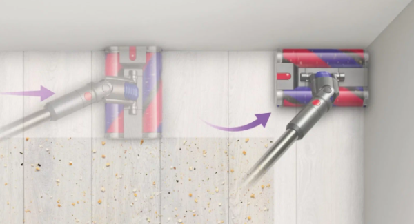 Пылесос Dyson SV19 Omni-glide (Silver/Purplel)