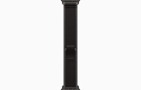 Apple Watch Ultra 3 49mm Black Titanium Case with Black/Charcoal Trail Loop (M/L)