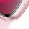 Apple Watch Series 9 45mm (GPS) Pink Aluminum Case with Pink Sport Band (S/M) (MR9G3/MRMK3)