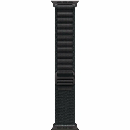 Apple Watch Ultra 3 49mm Black Titanium Case with Black Alpine Loop (S)