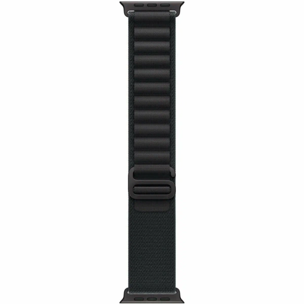 Apple Watch Ultra 3 49mm Black Titanium Case with Black Alpine Loop (S)