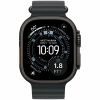 Apple Watch Ultra 3 49mm Black Titanium Case with Black Ocean Band (One Size)