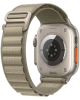 Apple Watch Ultra 2 49 mm (GPS+Cellular) Titanium Case Olive Alpine Loop (L) (MRF03/MRFK3)