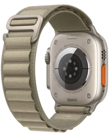 Apple Watch Ultra 2 49 mm (GPS+Cellular) Titanium Case Olive Alpine Loop (L) (MRF03/MRFK3)