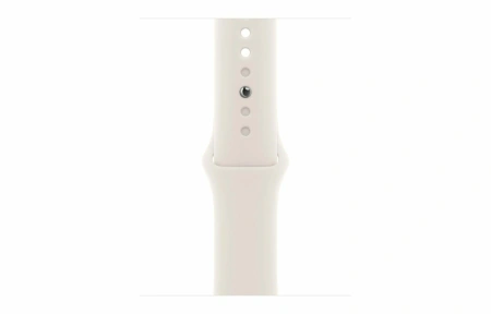 Apple Watch SE Gen 3 44mm Starlight Aluminum Case with Starlight Sport Band (M/L)