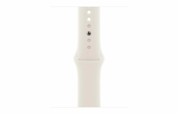 Apple Watch SE Gen 3 40mm Starlight Aluminum Case with Starlight Sport Band (M/L)