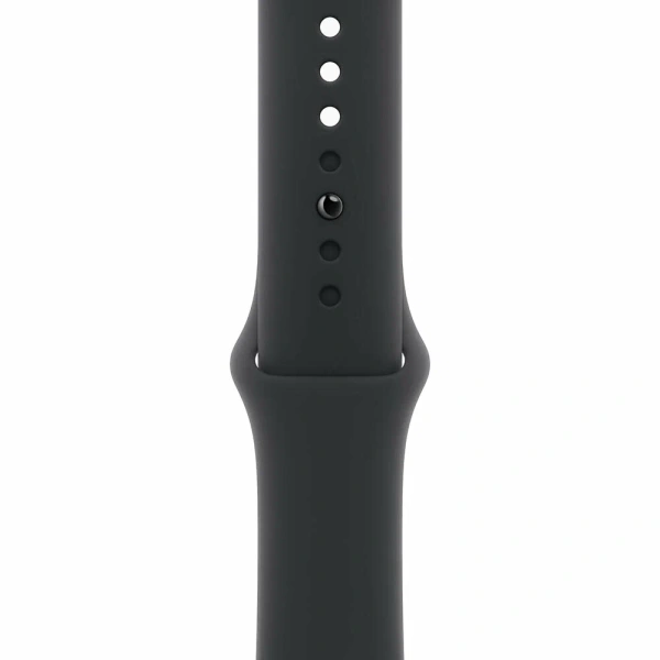 Apple Watch Series 11 42mm Space Grey Aluminium Case with Black Sport Band (M/L)