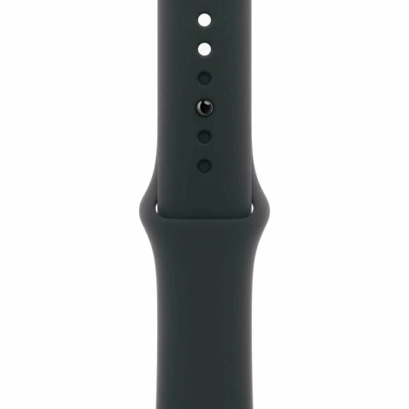 Apple Watch Series 11 46mm Jet Black Aluminium Case with Black Sport Band (S/M)