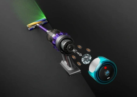 Пылесос Dyson Gen5Detect Absolute (SV23) (Iron/Purple) (447038-01)