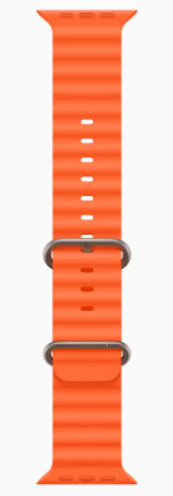 Apple Watch Ultra 2 49 mm (GPS+Cellular) Titanium Case Orange Ocean Band (One Size) (MREH3)