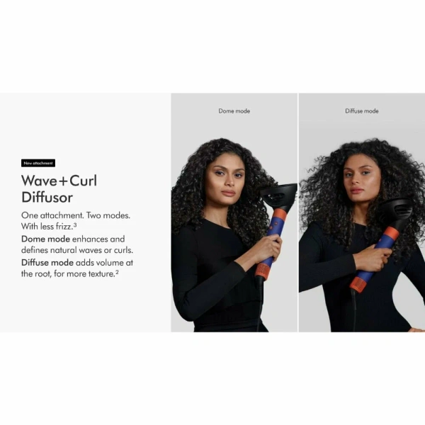 Фен-стайлер Dyson Airwrap i.d. HS08 (Vinca Blue/Topaz) with Diffuse (533759-01)