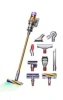 Пылесос Dyson V12 Detect Slim Absolute (SV46) (Yellow/Nickel) (470521-01)