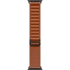 Apple Watch Ultra 3 49mm Black Titanium Case with Terra Cotta Alpine Loop (S)