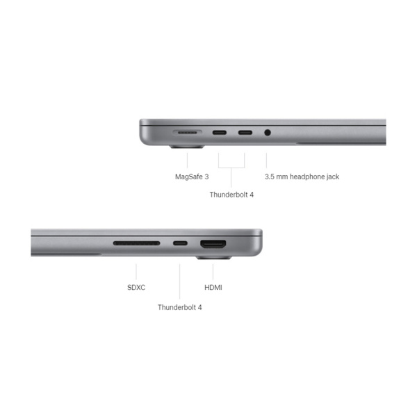 Apple MacBook Pro 16 with Retina display Late 2021 M1 Pro 16Gb/512Gb (Silver) (MK1E3)