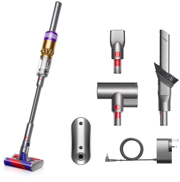 Вертикальный пылесос Dyson Omni Glide (Gold/Gray)