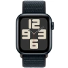 Apple Watch SE Gen 2 44mm Midnight Aluminum Case with Midnight Sport Loop