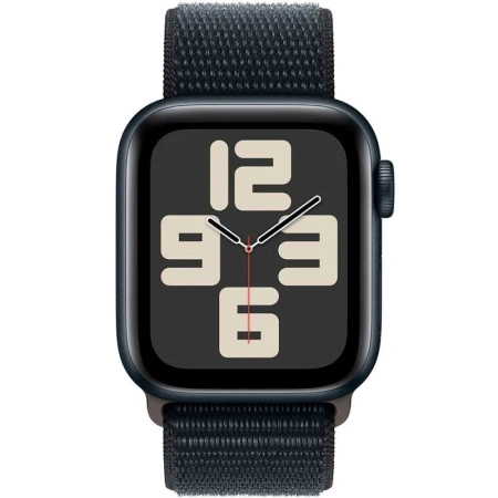 Apple Watch SE Gen 2 44mm Midnight Aluminum Case with Midnight Sport Loop