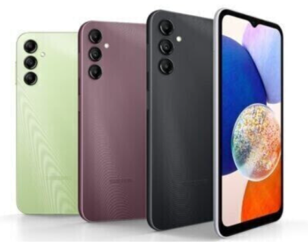 Samsung Galaxy A14 5G 4/64Gb (Серебряный) (SM-A145FZSUCAU)