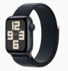 Apple Watch SE Gen 2 40mm (GPS) Midnight Aluminum Case with Midnight Sport Loop (MRE03)