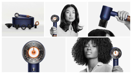 Фен Dyson Supersonic HD16 (Prussian Blue/Rich Copper) with Case (122656-01)