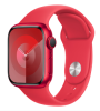 Apple Watch Series 9 45mm (GPS) Red Aluminum Case with Red Sport Band (S/M) (MRXJ3)