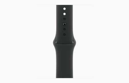 Apple Watch Series 11 42mm Jet Black Aluminum Case with Black Sport Band (S/M)