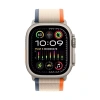 Apple Watch Ultra 2 49 mm Titanium Case Orange/Beige Trail Loop (S/M)
