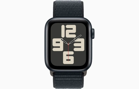 Apple Watch SE Gen 2 40mm (GPS) Midnight Aluminum Case with Midnight Sport Loop (MRE03/MRGD3)